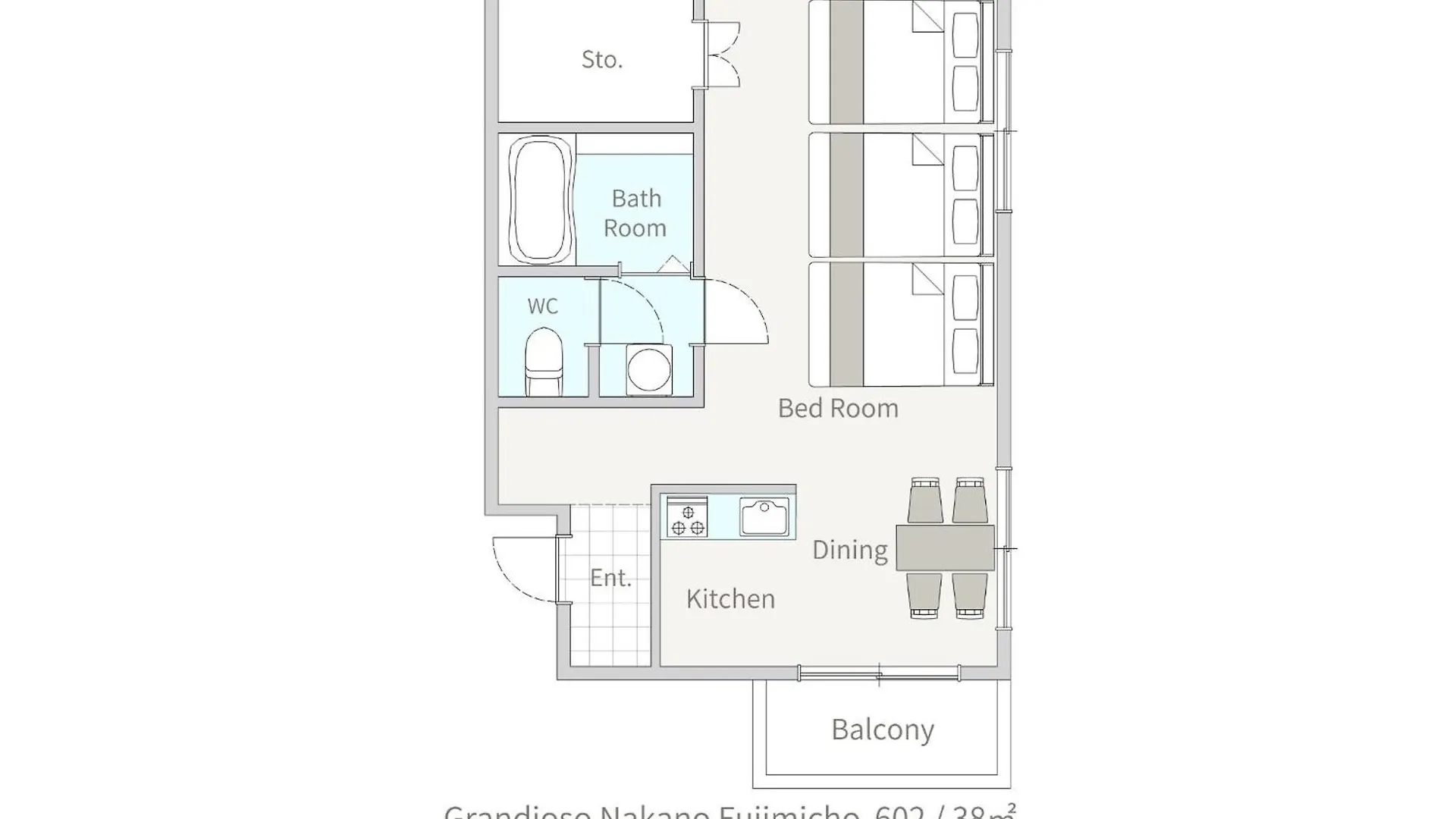 טוקיו Green House Nakano Fujimicho - Vacation Stay 65279V